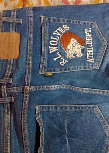 on sale blue straight fit