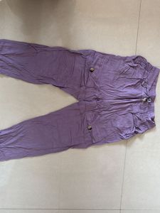 Lilac  Cargo Pants