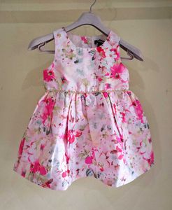 Kids Frock Flower Print