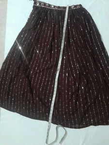 INDO WEASTERN PLEATED SKIRT AND CROP TOP