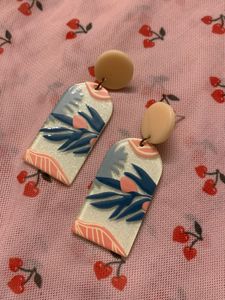 Floral Dangle Earrings