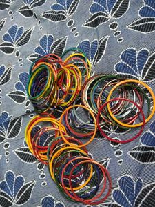 Colorful Bangle Bracelet Set Pack Of 62