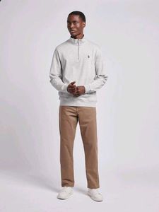 US polo Orignal USPA Grey Pullover