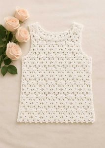 🎀 Beautiful Corchet Floral Top