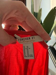 Coral Beach Cover-Up Dress