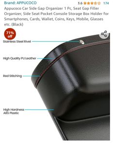 Car Side Gap Organizer