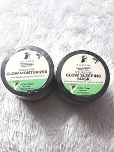 Pilgrim Glow Kit Sleep Mask and Moisturiser Pack 2