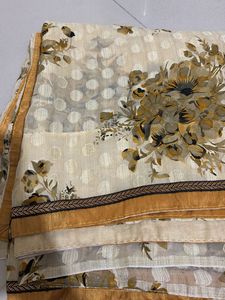 Floral Print Saree