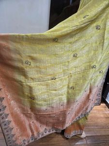 Elegant Yellow Saree