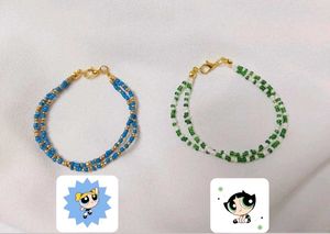 Powerpuff Girls Theme Bracelet 💚🩵