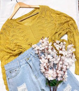 Pinterest Oversized Crochet Pullover A