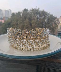 Leaf Embellished Hairband set of 2