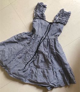✨ Checkered Gingham Dress