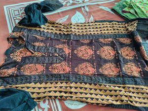 Black &amp; Brown Kurti For Women