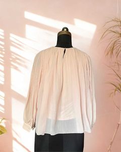 Pastel Pink Formal top with satin lining