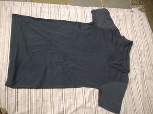 Branded Not a single use neavy blue T- shirt
