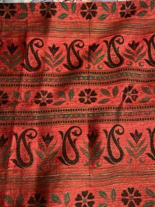 Maroon Saree