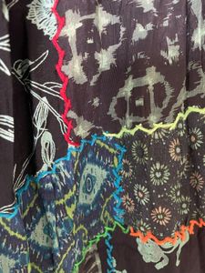 Patchwork Ethnic Skirt