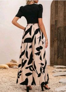 Floral Print Two-Piece Set