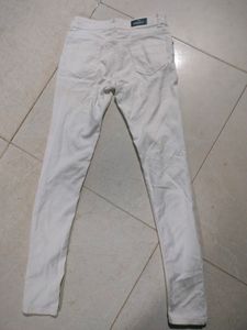 White Skinny Fit Jeans