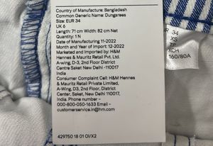 Brand New H&amp;M Dungarees With Tag