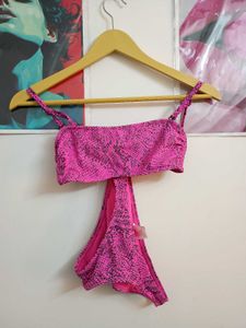 Faux Bikini Set