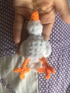 Crochet Goose Plush Toy