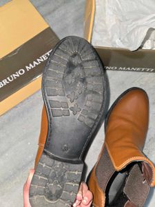 Bruno Manetti - "Tan Flat Boots"