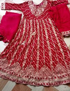 New Kurta Set Only One Time Wear With Matching Ban