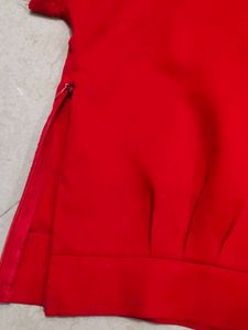 Red Crop Top