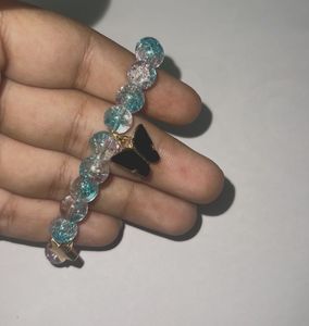 Butterfly &amp; Star Beaded Bracelet