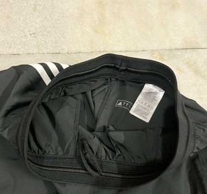 ADIDAS BLACK 3 STRIPES WOMEN TRACKPANTS SIZE S