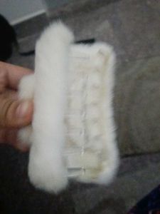White Furry Earmuffs