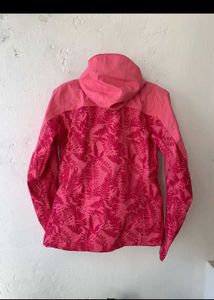 Pink Patterned Outdoor Jacket