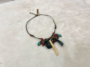 Beaded Boho vintage Necklace