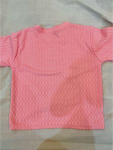 Pink 'COOL' Sequin top