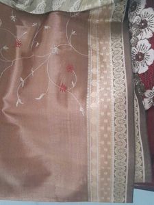 New Beautiful Saree With Blouse (Blouse Size 32 Xs