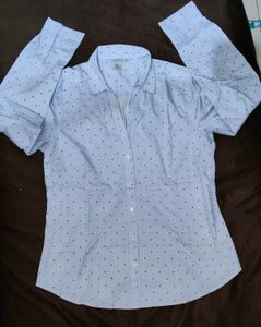 H&M Polka Dot Button Down