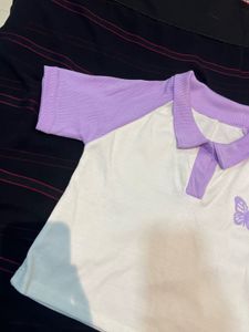 Butterfly Accent T-Shirt