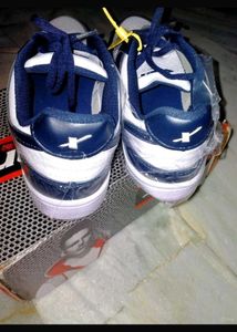 Men Black And White Sparx Shoes