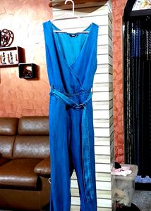 Roadster Women&#39;s Denim Jumpsuit