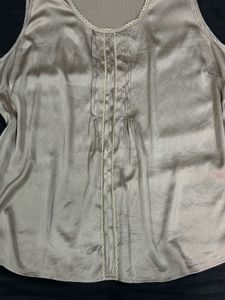 Silk Lace Top🤎