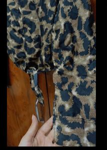 Animal Print Y2K Shirt