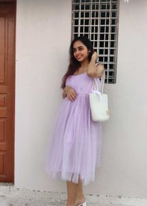 Lavender Pintresty Dress