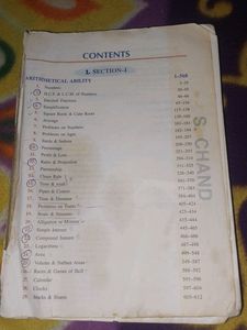 Quantitative Aptitude Book