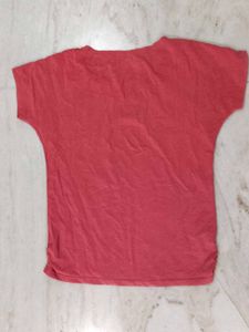 Coral Colour Tshirt