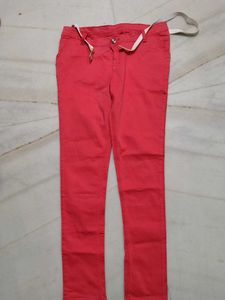 Coral Slim Jeans