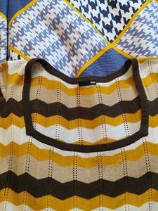 H&amp;M Striped Knit Top