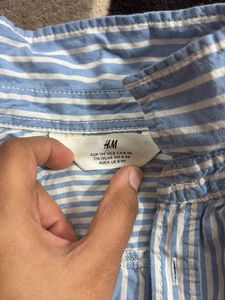 Striped Button-Down Shirt