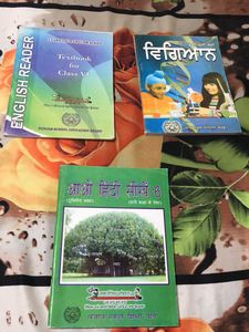 Class 6th Pseb Science, Hindi , Computer Sci.